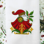 Red Christmas Santa set - 3 sizes