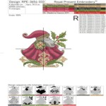 Red Christmas Santa set - 3 sizes