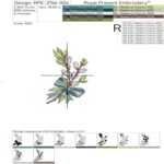 Vintage Easter Chick with Pussy Willow - 4 sizes