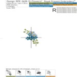 Chicken with Forget-Me-Nots Set - 5 sizes