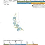 Chicken with Forget-Me-Nots Set - 5 sizes