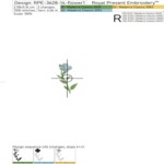 Chicken with Forget-Me-Nots Set - 5 sizes