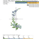 Chicken with Forget-Me-Nots Set - 5 sizes