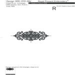 Chinese Monochrome Borders - 4 sizes