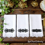 Ensemble de motifs et de coins de style chinois - 3 tailles