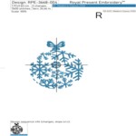 Set of Christmas Balls from Snowflakes - 3 sizes