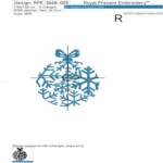 Set of Christmas Balls from Snowflakes - 3 sizes