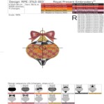 Checkered Christmas balls set