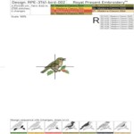 Mini Baroque Christmas Birds - 4 sizes