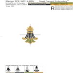 Christmas calling birds Set Large - 4 sizes