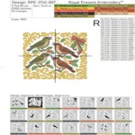 Christmas calling birds - 3 sizes