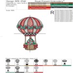 Christmas Balloon with Christmas Tree - 4 Sizes