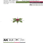 Christmas checkered Teapot with Holly Set - 3 sizes