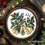 Christmas calling birds Set - 4 sizes
