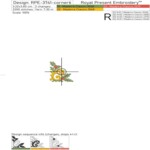 Christmas Goose  with Golden Egg set - 4 sizes