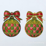 Baroque Holiday Bauble - 3 sizes
