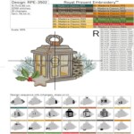 Lantern with fir and cones - 3 sizes