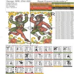 Festive Baroque Lords a-Leaping - 4 sizes