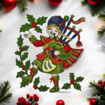 Christmas Piper Piping Boy - 4 sizes