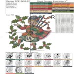 Christmas Piper Piping Boy - 4 sizes