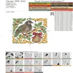 Christmas Partridge on a Pear Tree - 3 sizes