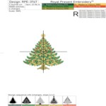 Royal Baroque Style Christmas Tree - 4 sizes