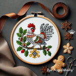 Christmas French Hen Set - 4 sizes