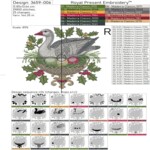 Christmas goose laying eggs - 4 sizes