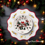 Christmas Village Mega Placemat ITH - 5 sizes