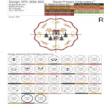 Christmas Village Mega Placemat ITH - 5 sizes