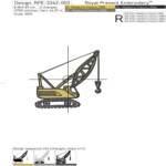 Construction equipment and Road signs set - 4 sizes