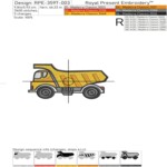 Road equipment and signs set - 4 sizes