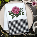 Rose Garden Elegance border - 4 sizes