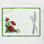 Corner with poppies baroque - 4 sizes