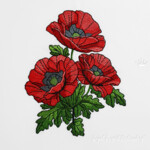 Poppies bouquet small - 4 sizes