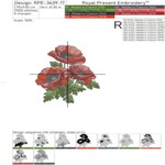 Poppies bouquet small - 4 sizes