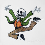 Dancing Skeleton Gentleman - 4 sizes