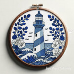 Delft Blue Lighthouse - 4 sizes
