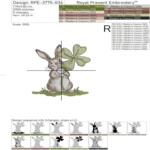 Lapin rêveur regardant une étoile - 4 tailles