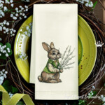 Easter Bunny boy with willow - 4 sizes