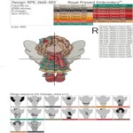 Christmas Fairy Tilda small - 3 sizes