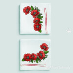 Scarlet Poppies Summer Corner - 4 sizes