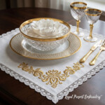 Floral Scrollwork corner - 3 sizes