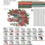 Majestic rooster in poppies - 4 sizes