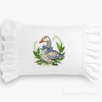 Goose with Lilies of the Valley Large - 4 sizes