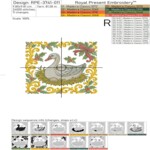 Christmas Goose  with Golden Egg - 3 sizes