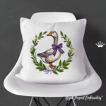 Goose with a Bow Large - 4 sizes