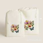 Small Orchids with Butterfly Set in 4 sizes