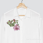 Frog Among Orchid - 4 sizes