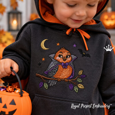 Halloween Vampire Owl